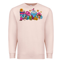 Pale Pink cowgirl coffee cups Premium Sweatshirt - texasbilliewilder