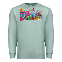 Seafoam cowgirl coffee cups Premium Sweatshirt - texasbilliewilder