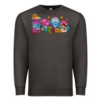 Smoke cowgirl coffee cups Premium Sweatshirt - texasbilliewilder