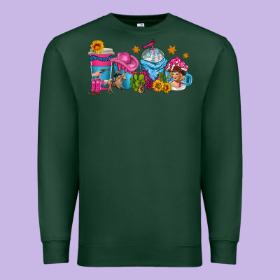 Premium Sweatshirt cowgirl coffee cups