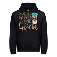 Black coffee and grace Urban Hoodie - JahusDesignShop