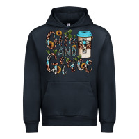 Navy coffee and grace Urban Hoodie - JahusDesignShop