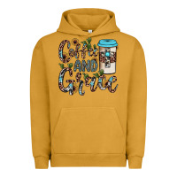 Pigment Peanut Butter coffee and grace Urban Hoodie - JahusDesignShop