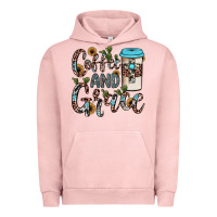 Pigment Salmon coffee and grace Urban Hoodie - JahusDesignShop