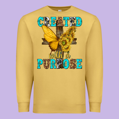 Premium Sweatshirt created with a purpose