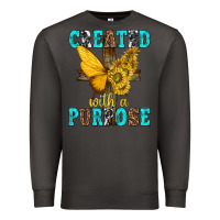 Smoke created with a purpose Premium Sweatshirt - texasbilliewilder