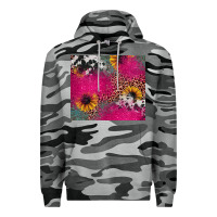 Slate Camo pink glitter leopard cowhide Premium Hoodie - JahusDesignShop