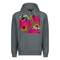 Rock pink glitter leopard cowhide Premium Hoodie - JahusDesignShop