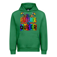 Emerald the fuuture is queer Urban Hoodie - AdoDesignShop
