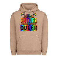 Pigment Burro the fuuture is queer Urban Hoodie - AdoDesignShop