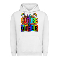 Pigment Lunar Rock the fuuture is queer Urban Hoodie - AdoDesignShop