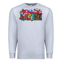 Heather Grey proud latina Premium Sweatshirt - Zillion Design Studio