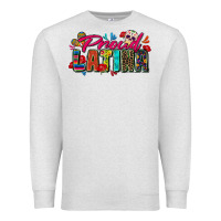 Oatmeal Heather proud latina Premium Sweatshirt - Zillion Design Studio