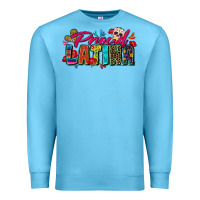 Ocean Blue proud latina Premium Sweatshirt - Zillion Design Studio