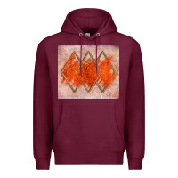 Burgundy orange glitter Premium Hoodie - JahusDesignShop