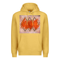 Antique Gold orange glitter Premium Hoodie - JahusDesignShop