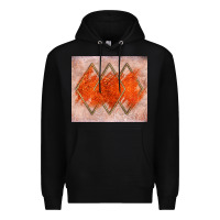 Black orange glitter Premium Hoodie - JahusDesignShop