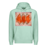 Seafoam orange glitter Premium Hoodie - JahusDesignShop