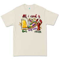 Bone all i need is beer king cake crawfish Premium Tee - SublimationCraftShop