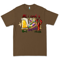 Cacao all i need is beer king cake crawfish Premium Tee - SublimationCraftShop