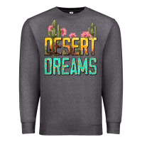 Charcoal Heather desert dreams tbw Premium Sweatshirt - texasbilliewilder