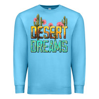 Ocean Blue desert dreams tbw Premium Sweatshirt - texasbilliewilder