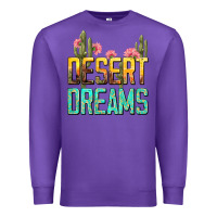 Purple desert dreams tbw Premium Sweatshirt - texasbilliewilder