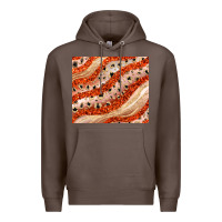 Coffee orange glitter Premium Hoodie - JahusDesignShop