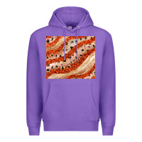 Purple orange glitter Premium Hoodie - JahusDesignShop