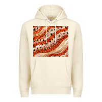 Sandshell orange glitter Premium Hoodie - JahusDesignShop