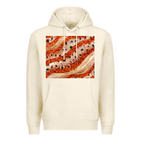 Tofu orange glitter Premium Hoodie - JahusDesignShop