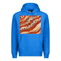 True Royal orange glitter Premium Hoodie - JahusDesignShop