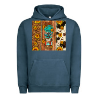 Pigment Midnight Navy senior 2024 Urban Hoodie - Artiststas