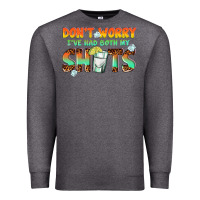 Charcoal Heather dont worry ive had both my shots Premium Sweatshirt - texasbilliewilder