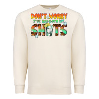 Sandshell dont worry ive had both my shots Premium Sweatshirt - texasbilliewilder