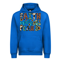 Cobalt faith over fear Urban Hoodie - JahusDesignShop
