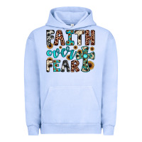 Pigment Grape Ice faith over fear Urban Hoodie - JahusDesignShop