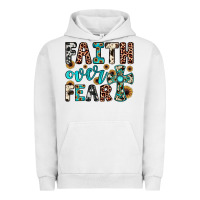 Pigment Lunar Rock faith over fear Urban Hoodie - JahusDesignShop