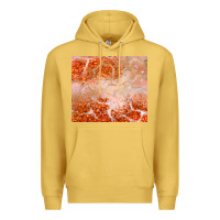 Antique Gold orange glitter Premium Hoodie - JahusDesignShop