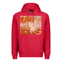 Cardinal orange glitter Premium Hoodie - JahusDesignShop