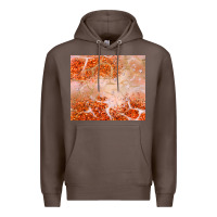 Coffee orange glitter Premium Hoodie - JahusDesignShop