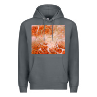 Rock orange glitter Premium Hoodie - JahusDesignShop