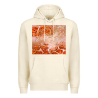 Sandshell orange glitter Premium Hoodie - JahusDesignShop