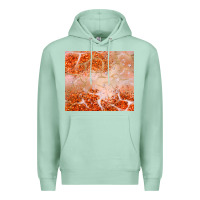 Seafoam orange glitter Premium Hoodie - JahusDesignShop