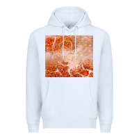 White orange glitter Premium Hoodie - JahusDesignShop