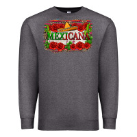 Charcoal Heather mexicana Premium Sweatshirt - Zillion Design Studio