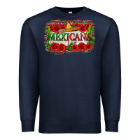 Navy mexicana Premium Sweatshirt - Zillion Design Studio