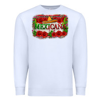 White mexicana Premium Sweatshirt - Zillion Design Studio