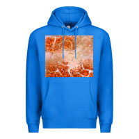 True Royal orange glitter Premium Hoodie - JahusDesignShop