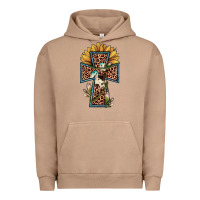 Pigment Burro leopard cross  sunflower Urban Hoodie - JahusDesignShop